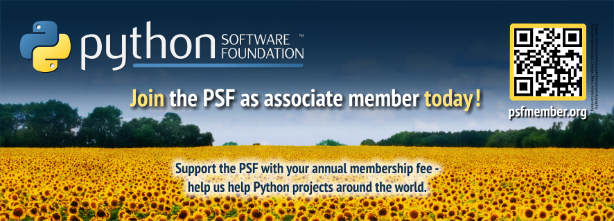 PSF Associate Membership bookmark (back)